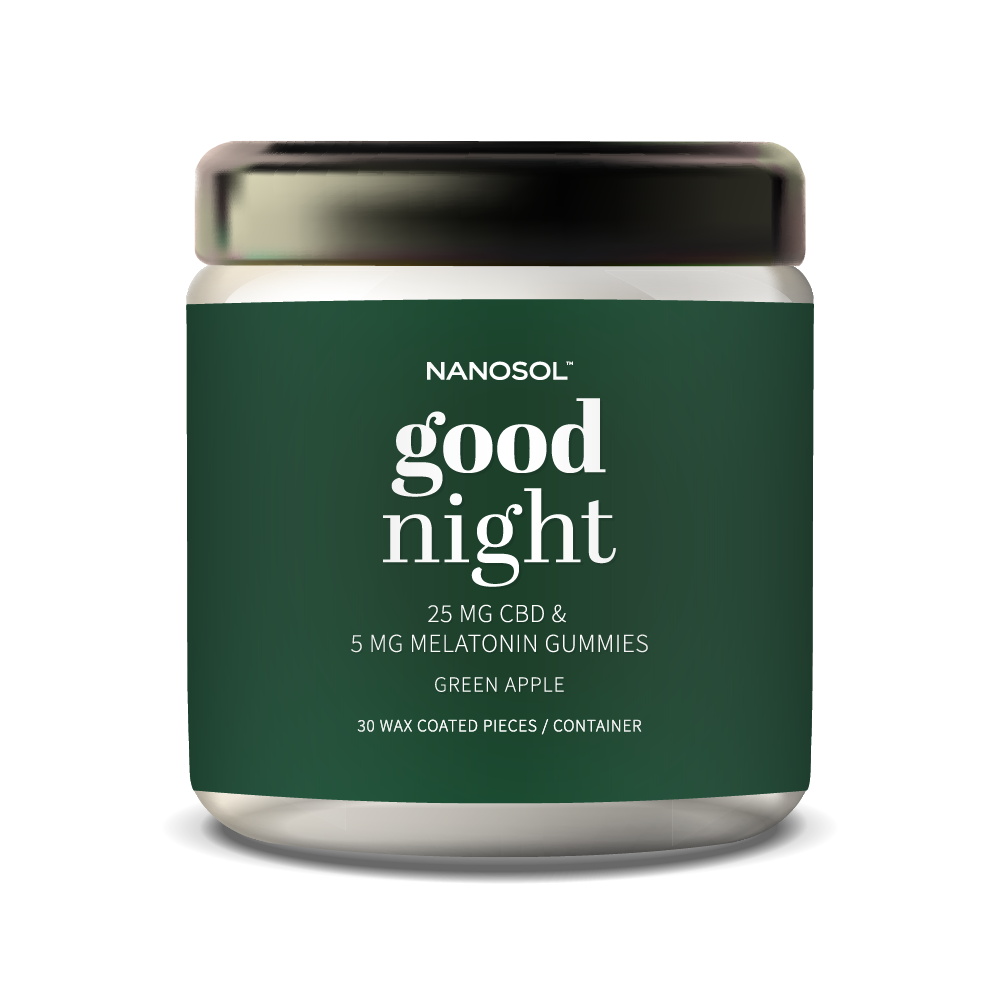 green_apple_-_goodnight Good Night CBD and Melatonin Gummies - Green Apple Flavor